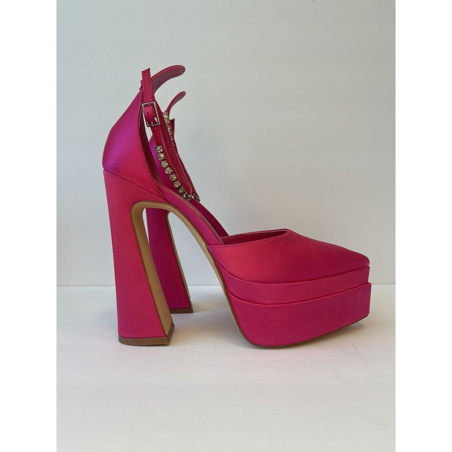 Liliana Super High Heels Shoes/ Hot pink/ Size Us 8.5