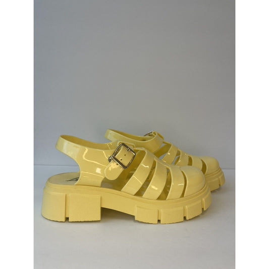 Yellow Jelly Sandals for women /US size 6