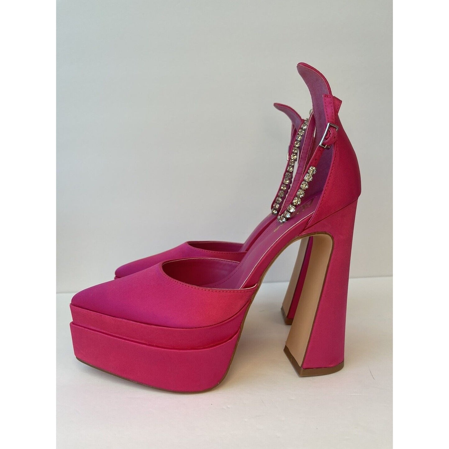 Liliana Super High Heels Shoes/ Hot pink/ Size Us 8.5