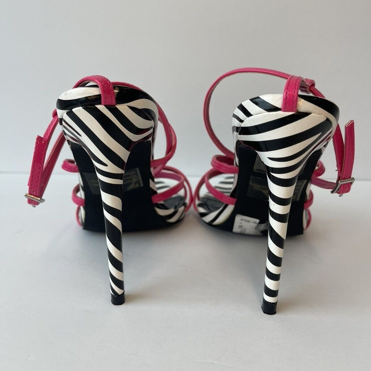 Cape Robbin / Zebra & hot pink / Summer Women Sandals