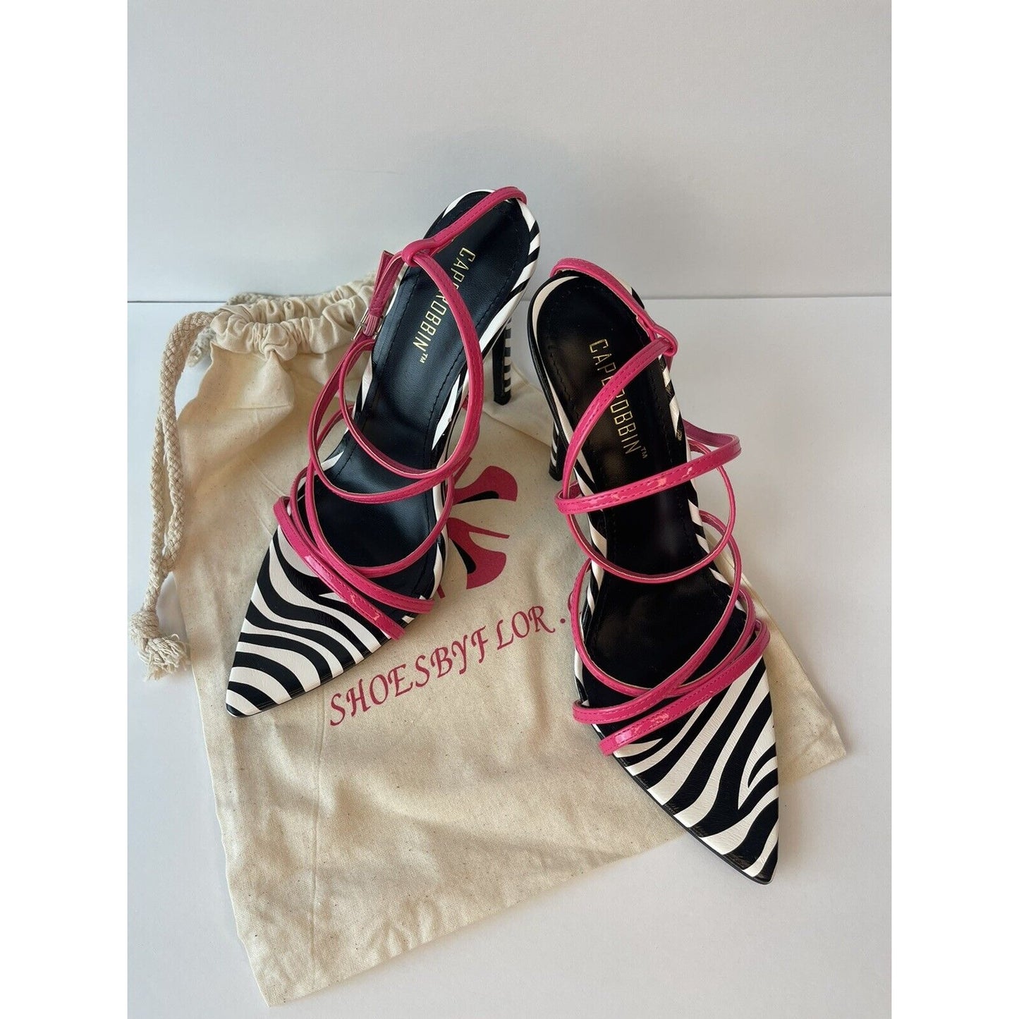 Zebra & hot pink / Summer Women Sandals